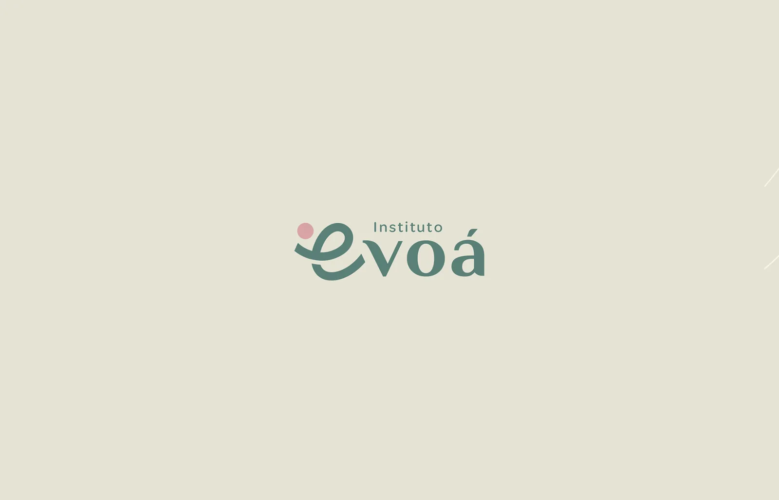 Logotipo verde sobre fundo claro