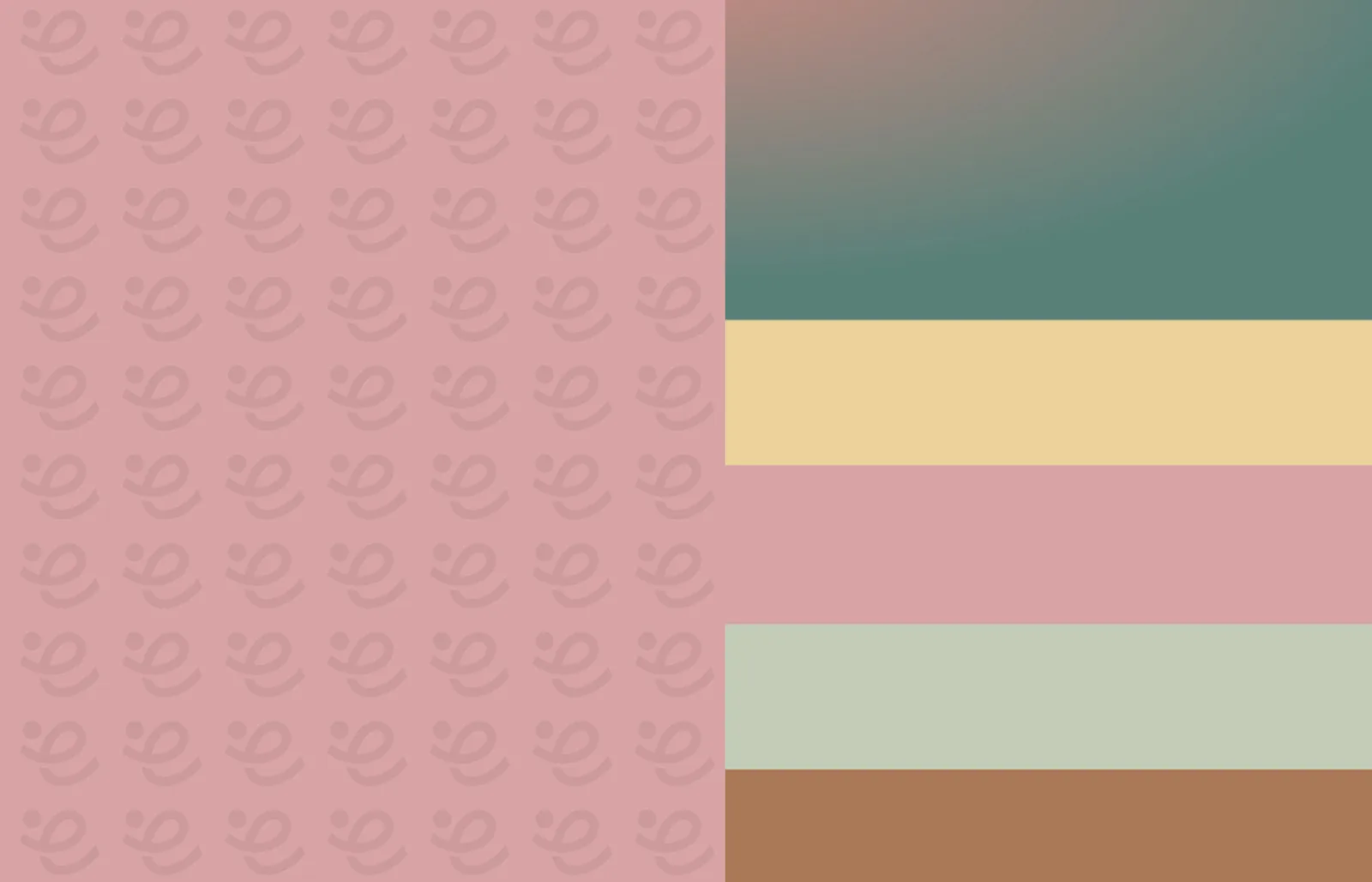 Instituto Evoá — Paleta cromática e padrão gráfico